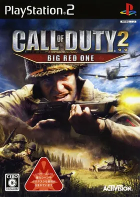 Call of Duty 2 - Big Red One (Japan) box cover front